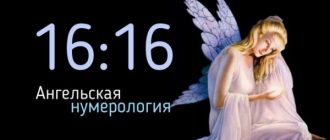 ангельская нумерология 16 16 на часах