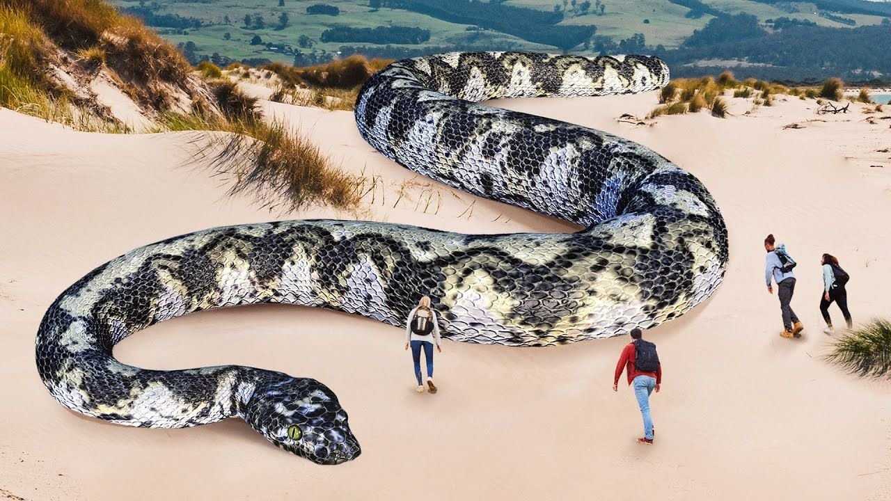 Большая змея